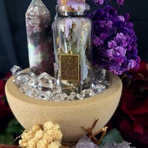 Divination & Psychic Protection Spell Jar | Intuition, Tarot, and Spirit Work Jar