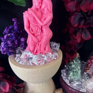 Lovers Figure Candle | Couple Ritual Spell Candle | Love, Attraction & Relationship Spellwork
