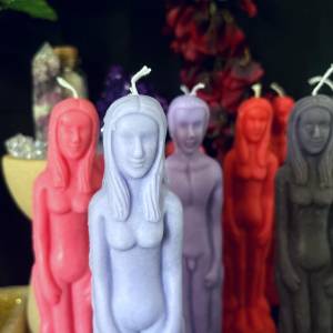 8 Inch Figure Ritual Candle | Spell Candle for Love, Healing, & Protection Work