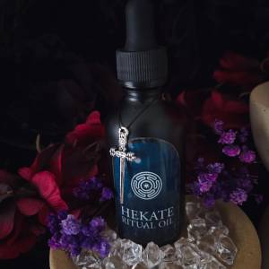 Hekate Ritual Oil | Road Opening, Crossroads & Protection Anointing Oil