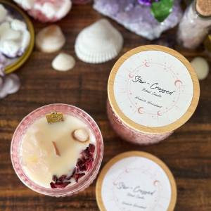 Star-Crossed Ritual Candle | Sweetening, Romance, Heart Opening | Love Spell Candle