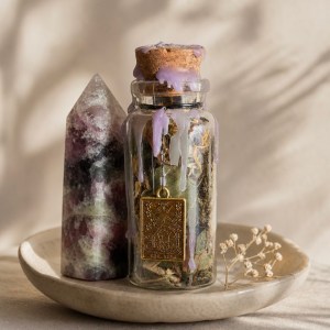 Divination & Psychic Protection Spell Jar | Intuition, Tarot, and Spirit Work Jar
